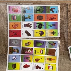 Loteria Jumbo Cards 10 Boards 1 Deck Mexican Bingo Game Authentic